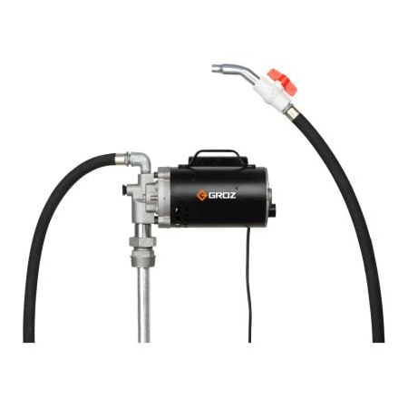 Matrix Management Groz 45555 Electric Oil Pump, 115V AC Motor, High Flow, 8 GPM OPM/115/HF